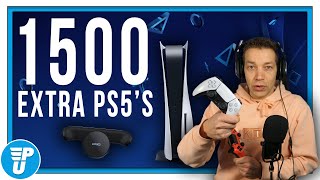 1500 nieuwe PS5s in NL en Dual Sense back button attachment [upl. by Alvan]