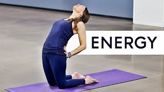 10 Minute Yoga For Energy Better Than Coffee [upl. by Celestyn882]