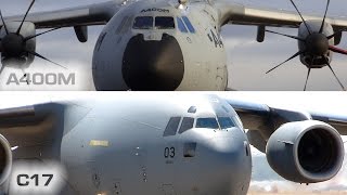 A400M vs Boeing C17 [upl. by Ahsenod]