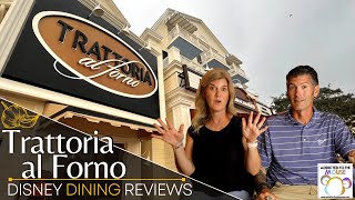 Trattoria al Forno at the BoardWalk at Walt Disney World  Disney Dining Review [upl. by Eahsat]