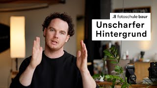 Fotografieren lernen 4 Tipps für einen unscharfen Hintergrund [upl. by Shela186]