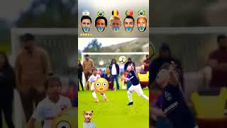 Mini Messi Vs Mini Ronaldo 🤔😎ronaldo messi shorts [upl. by Clancy]