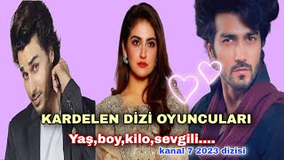 KARDELEN DİZİSİ OYUNCULARI Yaşboykilodinmesleksevgili [upl. by Llenyaj518]