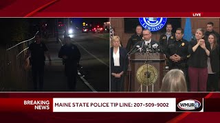 Full video Officials give updates about investigation into Lewiston Maine mass shootings [upl. by Ecnarrot55]