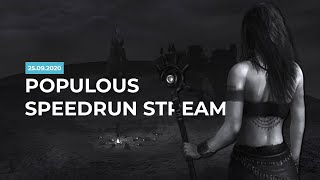 Speedrunning Full Playthrough  Live Stream  Populous The Beginning [upl. by Haelam]