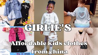 20 STYLISH KIDS CLOTHES DESIGNS FROM CHINA 1688 amp PINDUODUO  PRICES IN NAIRA [upl. by Holmann152]