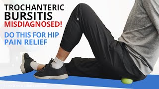 Your Hip Pain is NOT Trochanteric Bursitis 5 Exercises to FIX it [upl. by Enitsyrk]