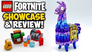 LEGO Fortnite Supply Llama EARLY Showcase amp Review Set 77071 [upl. by Placeeda]