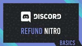 How to Refund Discord Nitro  Complete Basic Guide [upl. by Myriam]