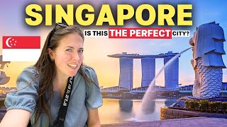 Our FIRST TIME IN SINGAPORE 🇸🇬  HOW is it so PERFECT [upl. by Alexandro]