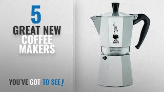 Top 10 La Cafetiere Coffee Makers 2018 Bialetti Moka Express 9 cup Espresso Maker [upl. by Cinnamon808]