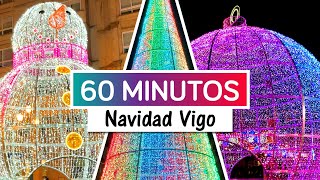 Luces de Navidad Vigo 2020  Más de 60 Minutos con las luces más TOP🔝 del Mundo 🎄⛄🎅🎁👑 [upl. by Wilmette]