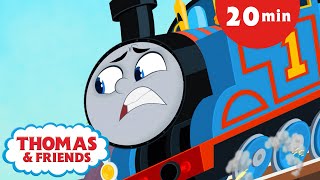 Thomas amp Friends™ All Engines Go  Best Moments  The SuperLong Shortcut  Kids Cartoons [upl. by Brawner]