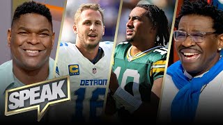 What did the Lions prove with a win at Lambeau amp how should Packers feel heading into bye  SPEAK [upl. by Jaime9]