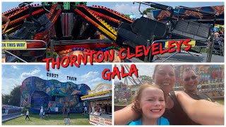 Thornton Cleveleys 125th Gala Weekend Funfair Adventures [upl. by Yelwah827]