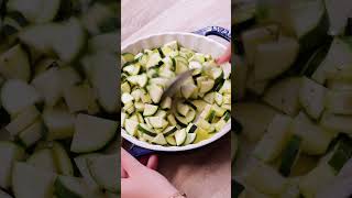 Une recette de pâtes crémeuses courgette féta 🍝​  750g [upl. by Ortiz]