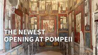 The Newest Opening at Pompeii House of the Vettii [upl. by Ahsinnor]