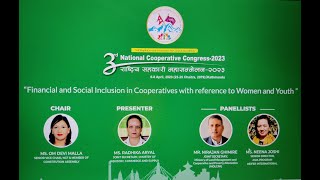 Third National Cooperative Congress 2023 Yak and Yeti Kathmandu 68 April 2023 [upl. by Haimehen]