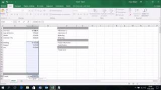 Maak een simpele administratie in excel [upl. by Rania]