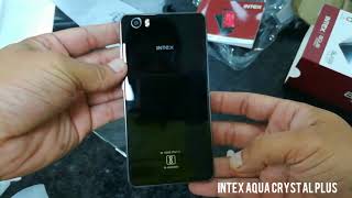 INTEX AQUA CRYSTAL PLUS unboxing and overview [upl. by Alliuqahs]