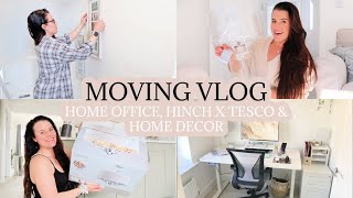 MOVING VLOG  NEW OFFICE SETUP HINCH x TESCO amp MAKING THE HOUSE A HOME [upl. by Lyons]