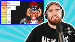 HARDEST TIER LIST  KSI Dissimulation Songs [upl. by Dnivra]