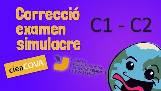 Simulacre examen valencià C1C2 JQCV octubre 2022 Comprensió lectora i estructures lingüístiques [upl. by Ycart]