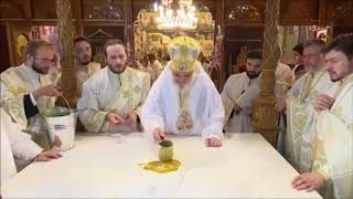 Orthodox Patriarch of Bucharest consecrates Altar [upl. by Xonel994]