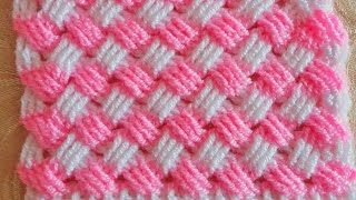 Puntos Tejidos a Crochet Muestra 15 Tutorial Paso a Paso [upl. by Hester477]