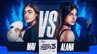 MAV VS ALANA  STREAM FIGHTERS 3  WESTCOL [upl. by Egrog]