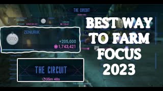 NEW The BEST Way to Farm Focus Warframe 2023 [upl. by Bonilla]