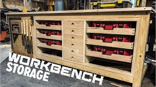 Ultimate OutfeedWorkbench Storage Build [upl. by Hgielanna]