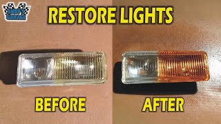 How To Restore Turn Signal amp Brake Light Lens Andy’s Garage Episode  196 [upl. by Alarick]