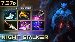 OFFLANE PALANTIMOS NIGHT STALKER 737  Dota2 4K [upl. by Ahseekan88]