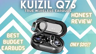 The BEST Budget Earbuds  Kuizil Q76 True Wireless Earbuds REVIEW [upl. by Turk]