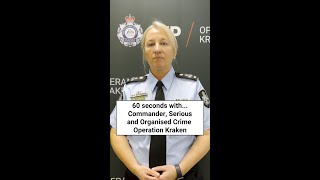 60 seconds with Commander Serious and Organised Crime on Operation Kraken [upl. by Ailel]