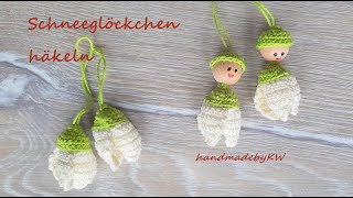 Schneeglöckchen häkeln [upl. by Jonme]