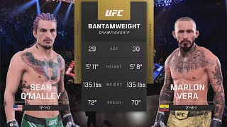 UFC 299 OMalley  Vera 2  Sean OMalley vs Marlon Vera 2  Шон О’Мэлли vs Марлон Вера 2 [upl. by Rashidi542]