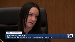 ABC15 exposes ‘astonishing and horrific’ conduct by judge staff in major cases [upl. by Rosemari335]