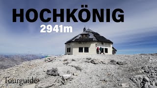 HOCHKÖNIG 2941m  Vom Arthurhaus zum Matrashaus  Tourguide [upl. by Aknahs]