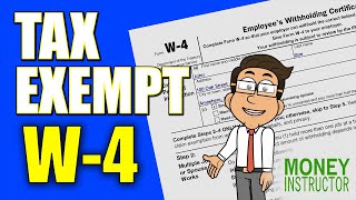 How to Fill Out an Exempt W4 Form  2024  Money Instructor [upl. by Gayel683]