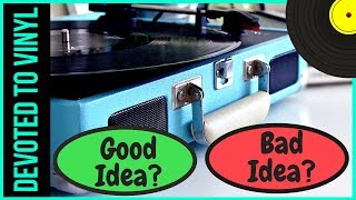 Should You REALLY Buy Record Players with Builtin Speakers [upl. by Malinda364]