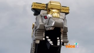 Brachiosaurus Titanus and TItano Zord  Mighty Morphin  Dino Charge  Power Rangers Official [upl. by Summer]