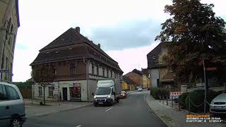 D Wasserstadt FürstenbergHavel Landkreis Oberhavel Ortsdurchfahrt August 2017 [upl. by Ahtabbat]