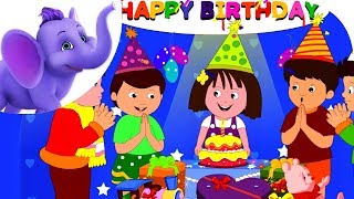 Its Your Happy Birthday  Nursery Rhyme with Karaoke [upl. by Amelia146]