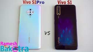 Vivo S1 Pro vs Vivo S1 SpeedTest and Camera Comparison [upl. by Ludovico]