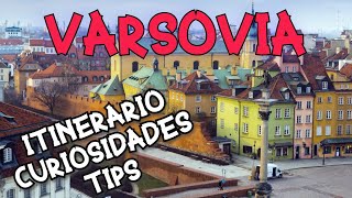 Varsovia Polonia que ver y visitar en 3 días  Tour por el Casco histórico 4K [upl. by Elonore]