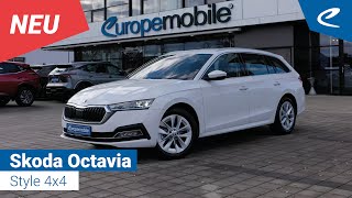 Skoda Octavia Combi Style 4x4 DSG Candy Weiß  Innenraum  Exterior [upl. by Daughtry]