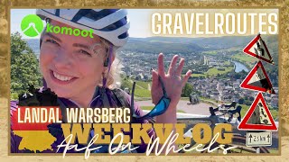 FIETS VAKANTIE GRAVELBIKEN SAARBURG DUITSLAND  KOMOOT ROUTES MTB・VLOG 148  Aaf on Wheels © [upl. by Animsay765]