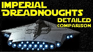 Imperial Starship Cruisers Compared  Star Wars Legends Lore [upl. by Asirap]